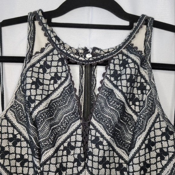 FREE PEOPLE Missed Connections Fit & Flare Dress 10 Fits Like 8 - Picture 4 of 10